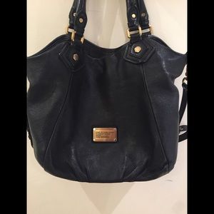 Marc by Marc Jacobs Q Fran Leather Shoulder Bag